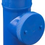 Blaues Marley HT Silent Reinigungsrohr DN 110 für Abwasser-Systeme.