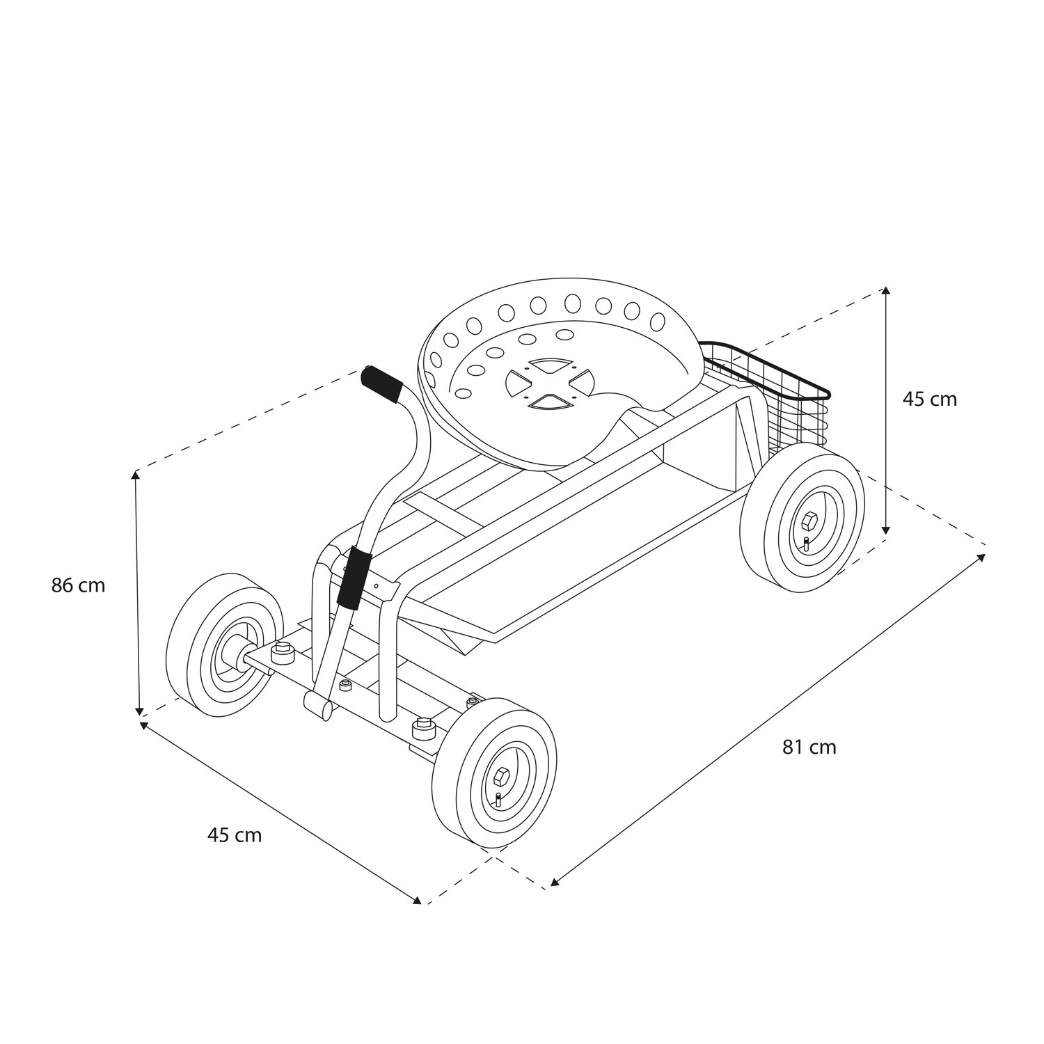 Axi Rollsitz AG22 Grün kaufen bei OBI