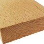 Rechteckleiste aus Buche, 30x10x1000 mm, für vielseitige Anwendungen im Innenausbau.