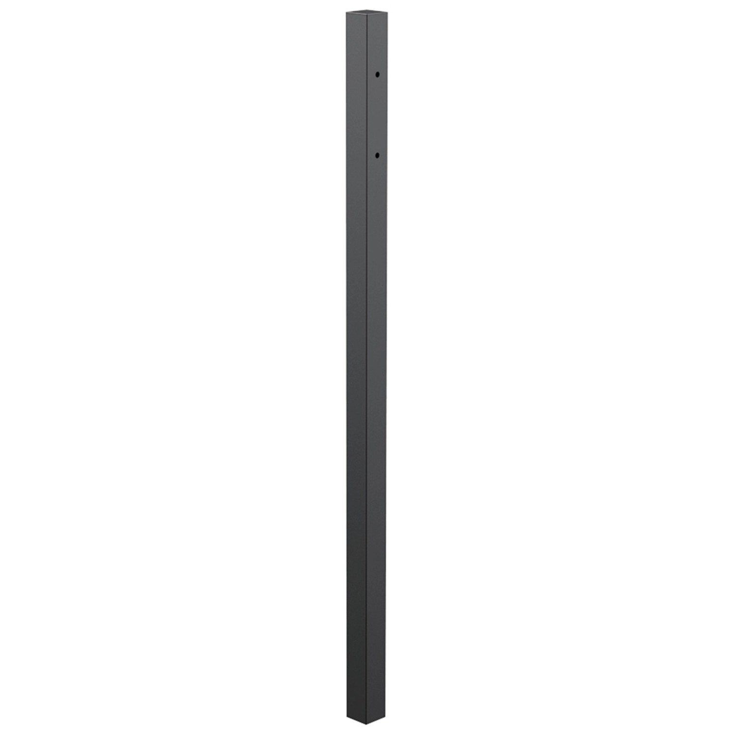 Anschlagpfosten für Einzeltor Anthrazit z. Einbetonieren Ø 6 cm Höhe 170 cm