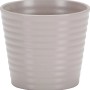 Scheurich Übertopf Expressive 937, Ø 7 cm, in sanftem Grau. Ideal für kleine Pflanzen.