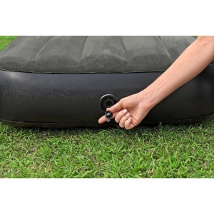 Bestway TriTech Luftbett (1 Person): Hand betätigt Ventil zum Aufpumpen/Ablassen der Luft.
