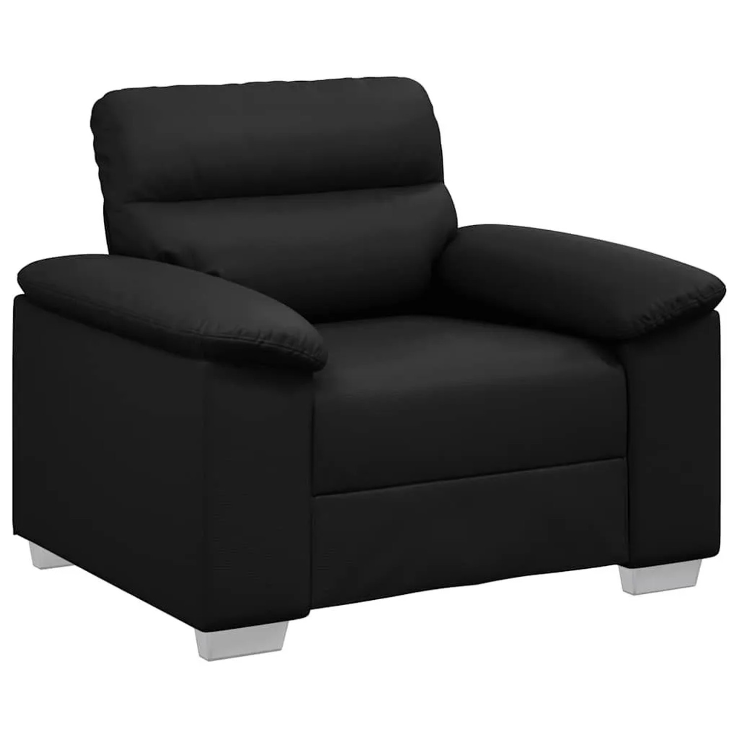 vidaXL Sessel Schwarz 100x81x84 cm Kunstleder 4105331