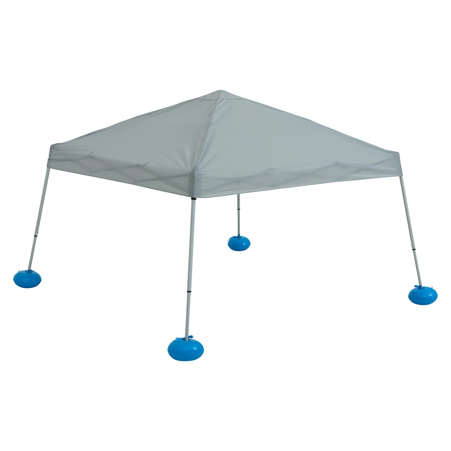 Sunjoy Poolpavillon Gran Stoff Schwimmender 300 cm x 300 cm Grau günstig online kaufen