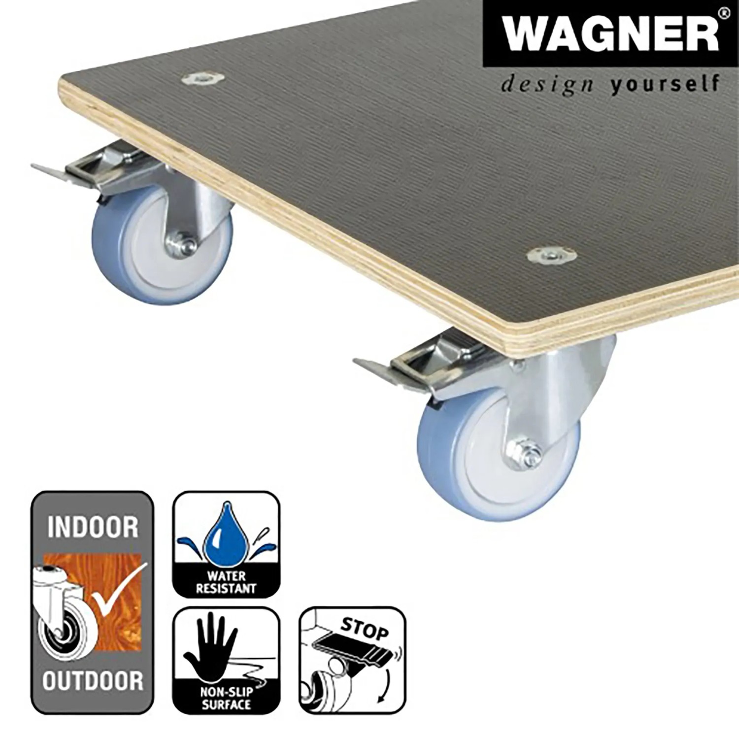 Wagner design Rollbrett für Pflanzen GH 1347 48 x 48 cm kaufen bei OBI