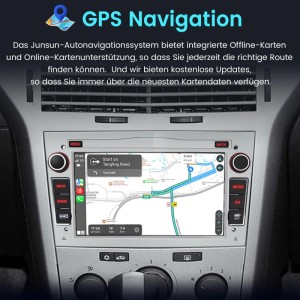 Junsun Android 14 Autoradio Für Opel Zafira B Corsa D Astra G H