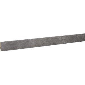 Graphit Sockelleiste für Fliessestrich, 58x19x2400 mm, mit Kabelkanal.