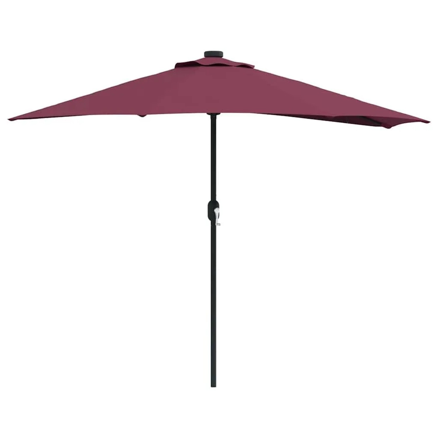 vidaXL Gartenparasol Bordeauxrot 294 x 150 x 224 cm Stoff 42003271 günstig online kaufen