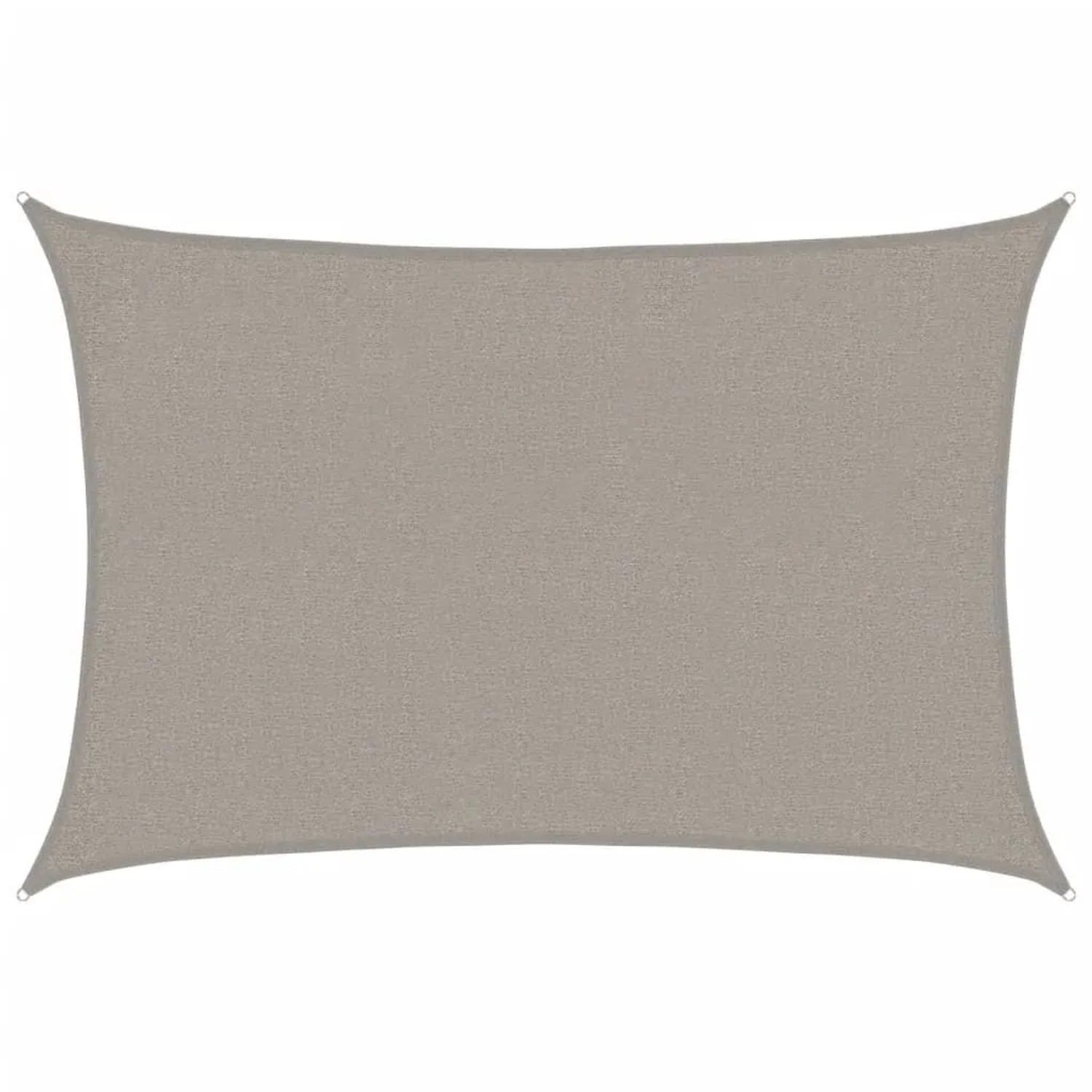 vidaXL Sonnensegel 160 g/m² Rechteckig Hellgrau 2x3 m HDPE 4001974 günstig online kaufen