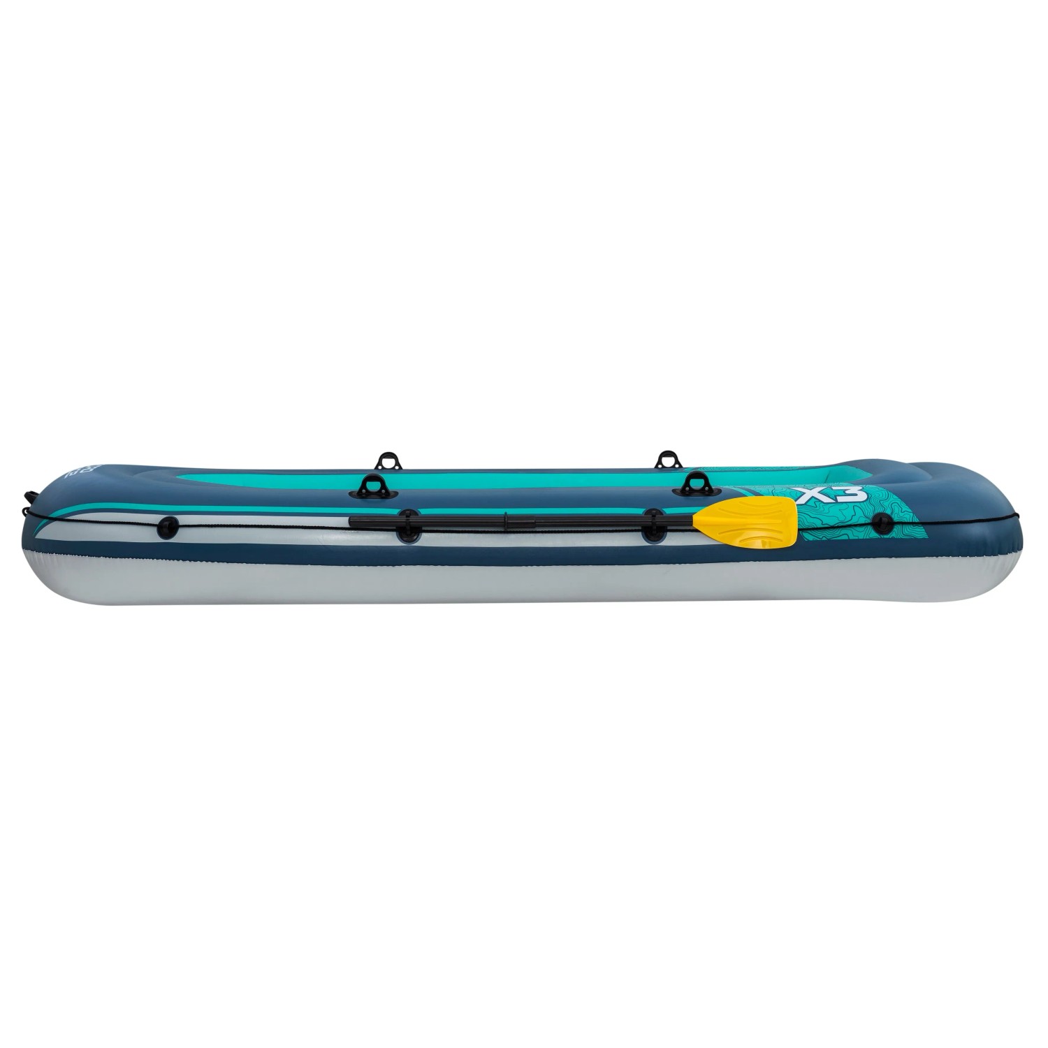 Bestway Trek X3 Schlauchboot-Set, 294 cm, mit Paddel. Ideal für Freizeit und Wassersport.