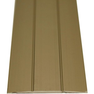 Übergangsprofil, selbstklebend, Edelstahl-Optik, 1000 mm lang, für Laminat & Parkett.