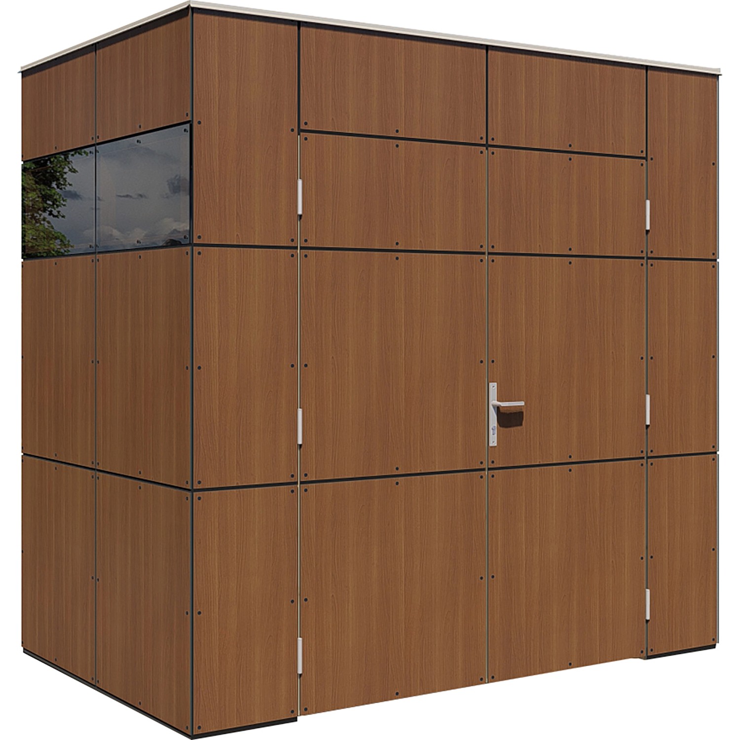 BERTILO Gartenhaus "HPL Mini, in verschiedenen Farben", Fassaden-HPL in Arc günstig online kaufen