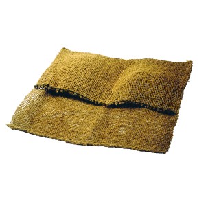 Heissner Uferpflanztasche aus Kokosmaterial zur Teichgestaltung.