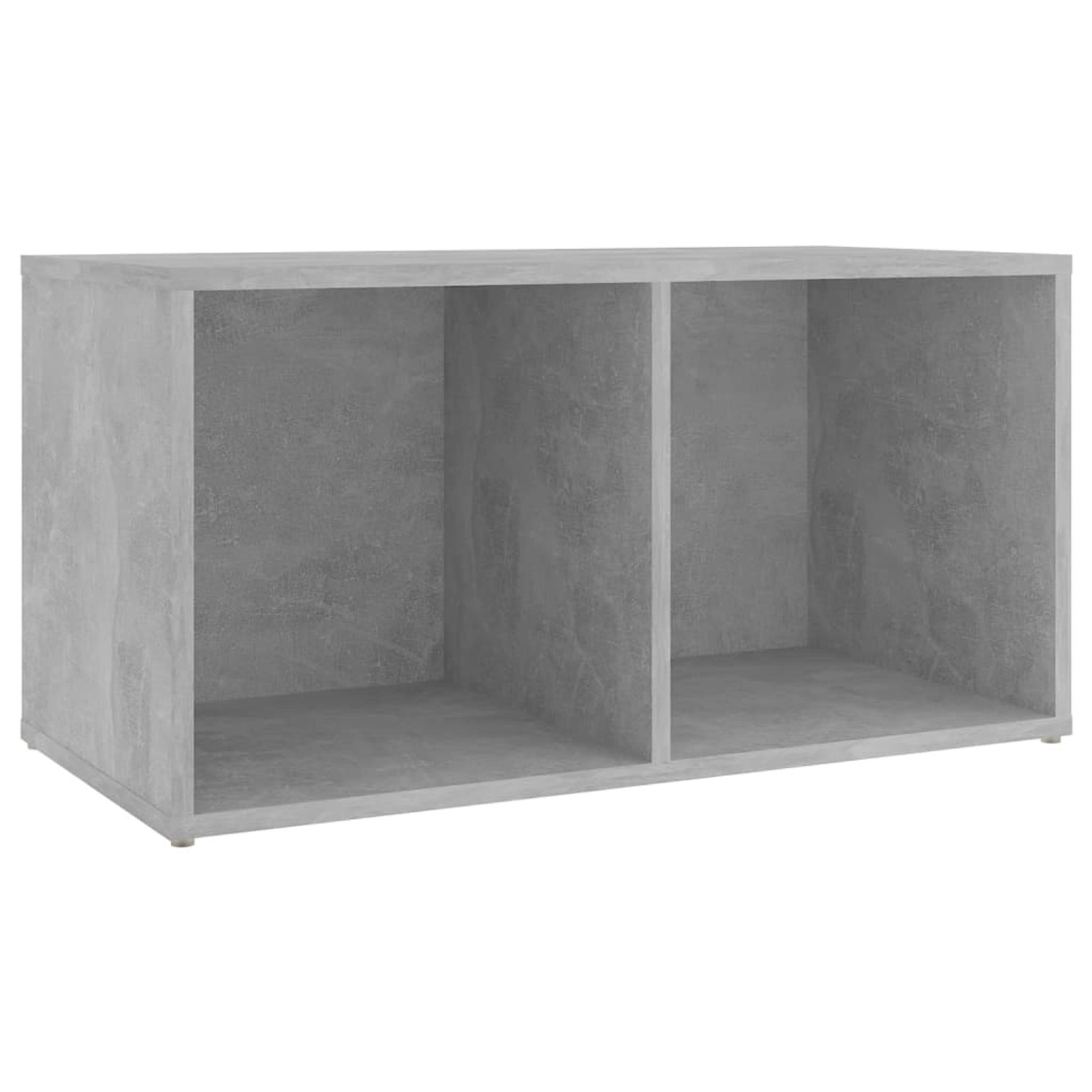 VidaXL TV-Schrank Betongrau 72x35x36,5 cm Holzwerkstoff günstig online kaufen