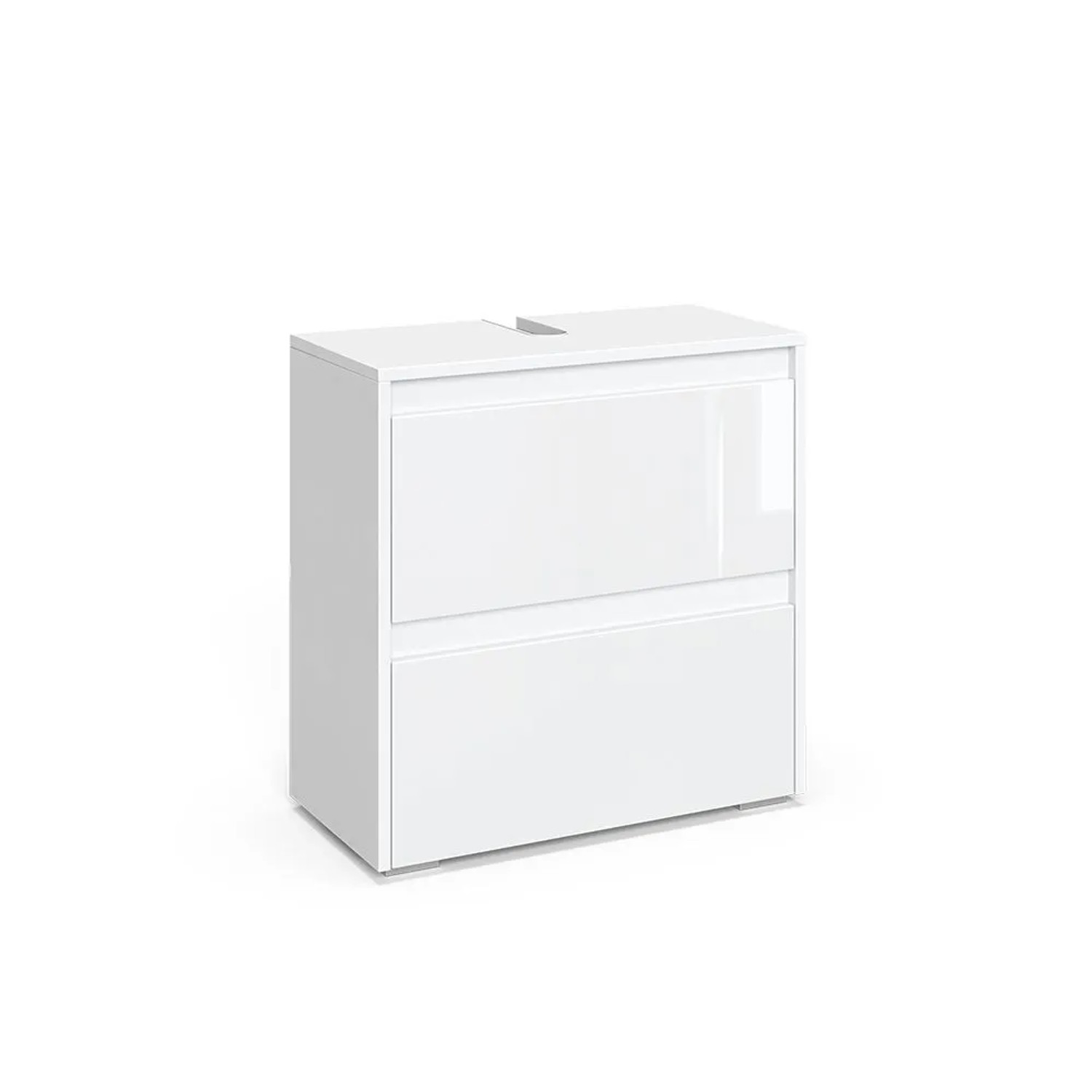 Vicco Waschbeckenunterschrank Majest Weiß 60 x 62