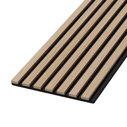 Amadeo Akustikpaneel Selbstklebend Eichenfurnier Natur 240 cm x 30,5 cm FSC®