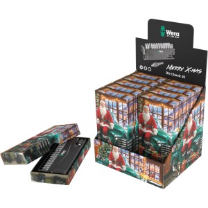 Wera Werkzeugset Bit-Check 30 mit Koffer Schwarz Weihnachtsbox