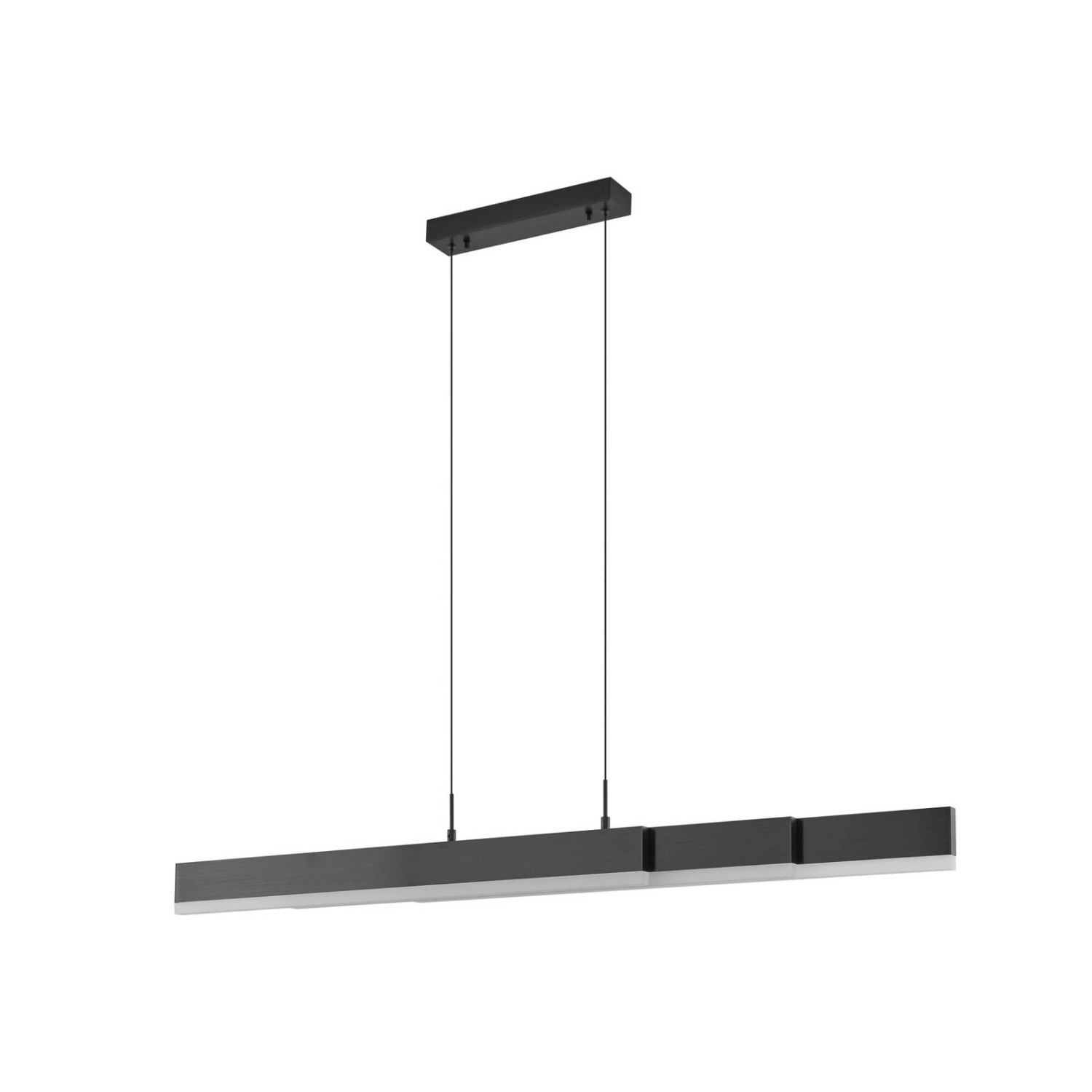 Lucande LED Torven 10041937 Dimmbar Modern in Schwarz aus Metall 1-flammig günstig online kaufen