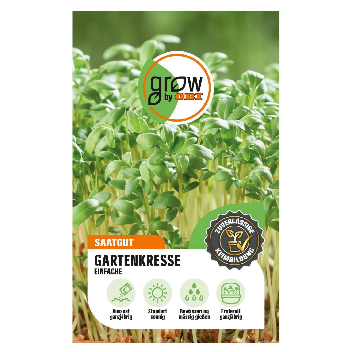 GROW by OBI Gartenkresse Einfache