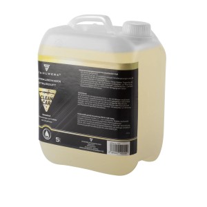 5L Kanister STAHLWERK Universalreiniger-Konzentrat mit Citrusduft, hellgelbe Reinigungsflüssigkeit.