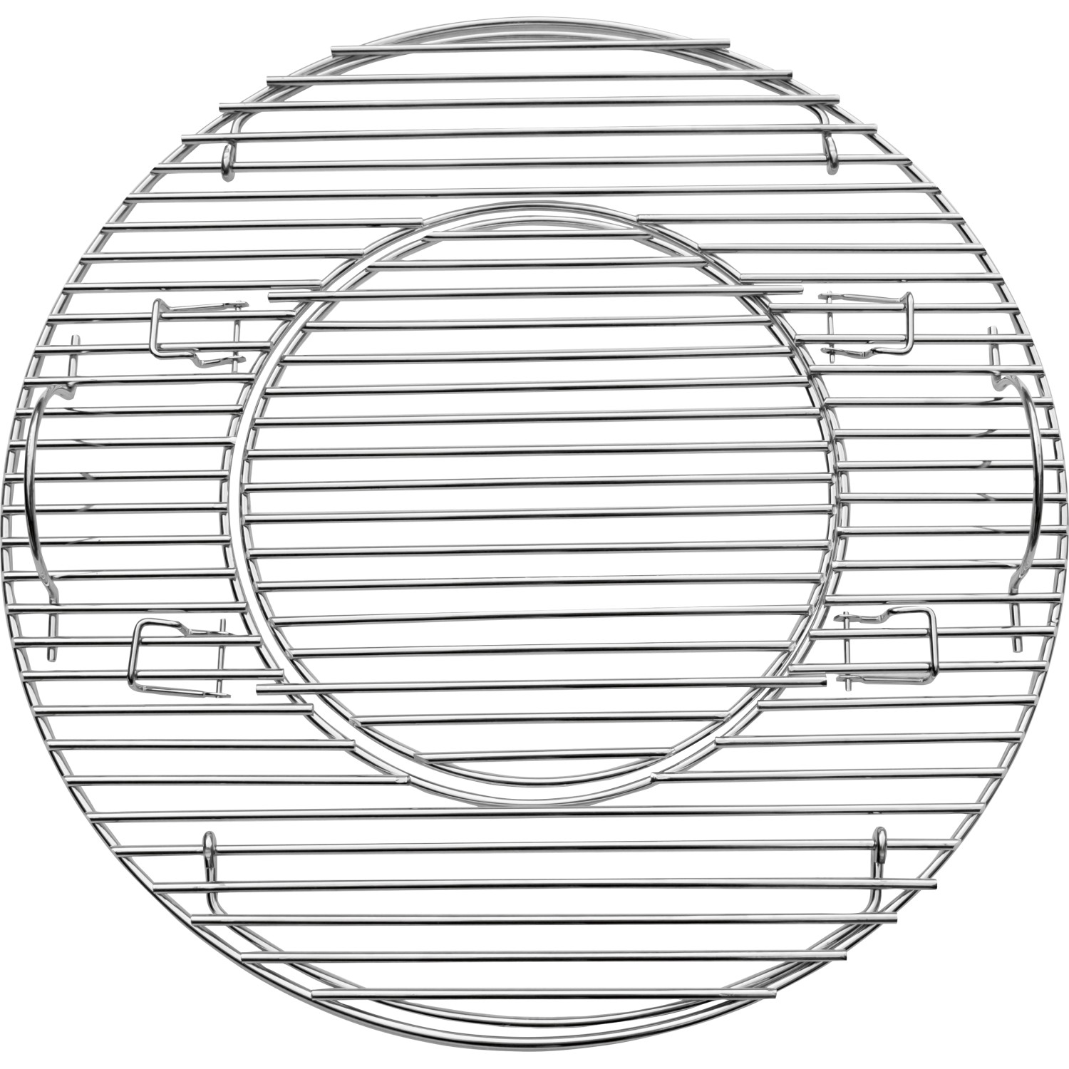 Grillrost für Jamestown Holzkohle-Kugelgrill Dexter XL Ø 54 cm Schwarz