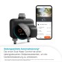 Gardena Smart Dual Water Control Bewässerungscomputer mit App-Steuerung und Smartphone.