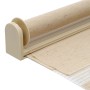 Sekey Doppelrollo Klemmfix 80x100cm, gelb-leinen, für Fenster ohne Bohren.