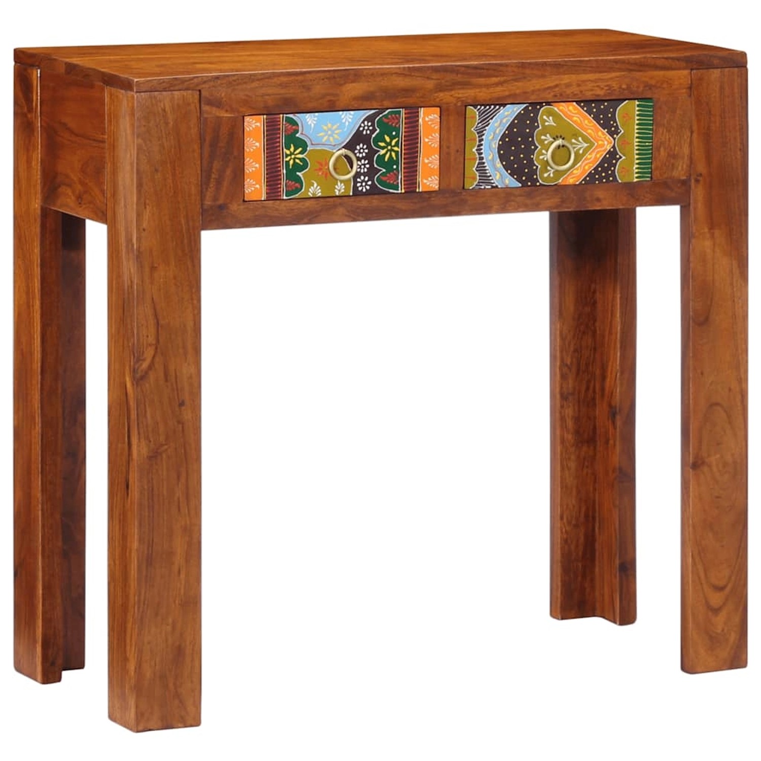 vidaXL Konsolentisch 80x35x75 cm Massivholz Akazie 4016496 günstig online kaufen