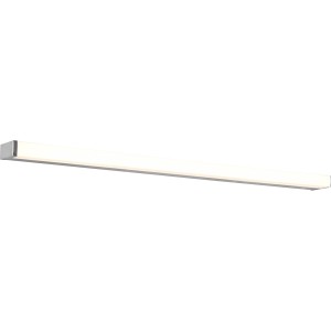 Trio LED-Wandleuchte Fabio, 120cm, Chrom, für Bad und Wohnraum, warmweißes Licht.