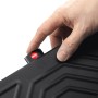 Hand betätigt Hailo Leiter Verriegelung. Alu-Sicherheits-Stehleiter Detail.