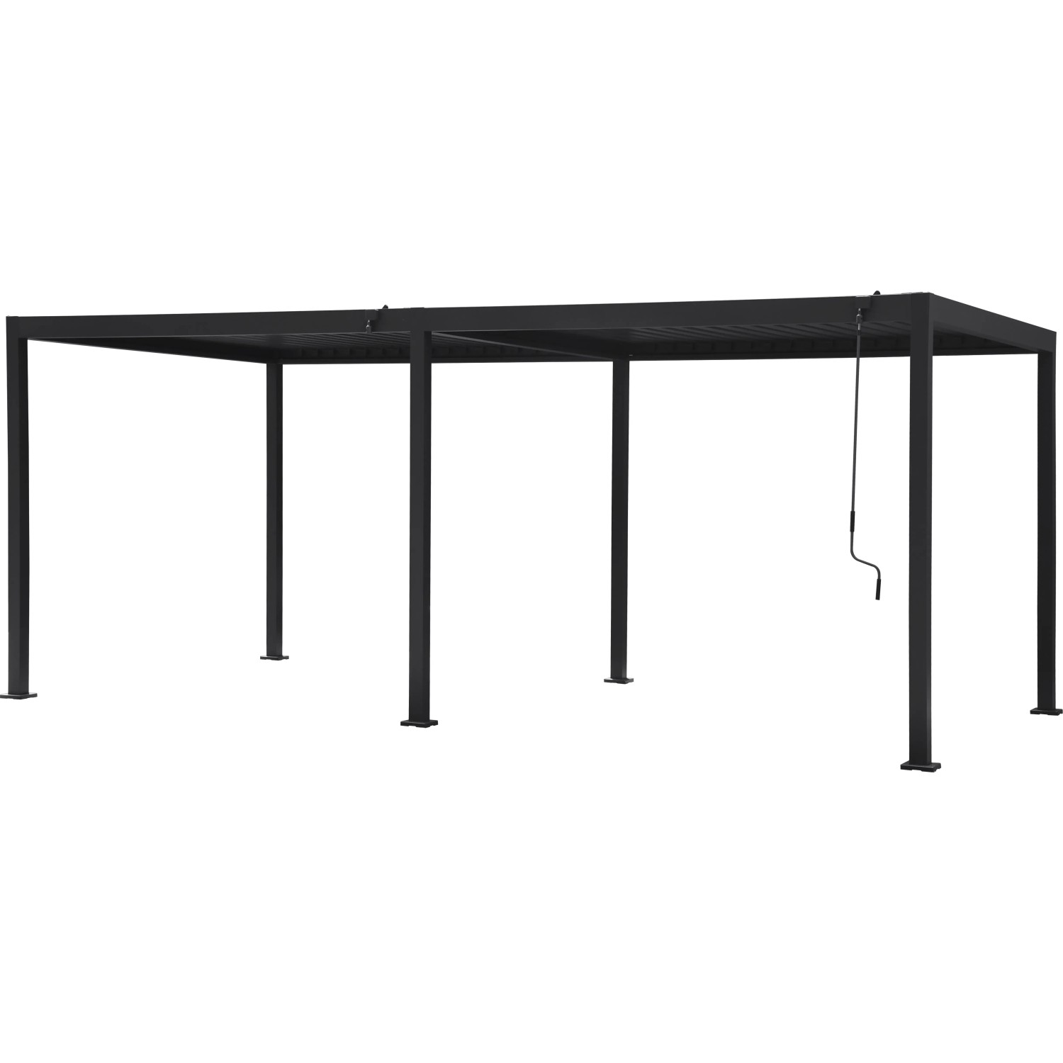 Pergola Carinda Alu Anthrazit 239 cm x 584 cm x 296 cm
