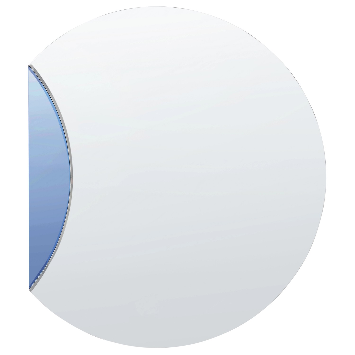 Beliani Wandspiegel CAMBRAI Blau 2x80x70