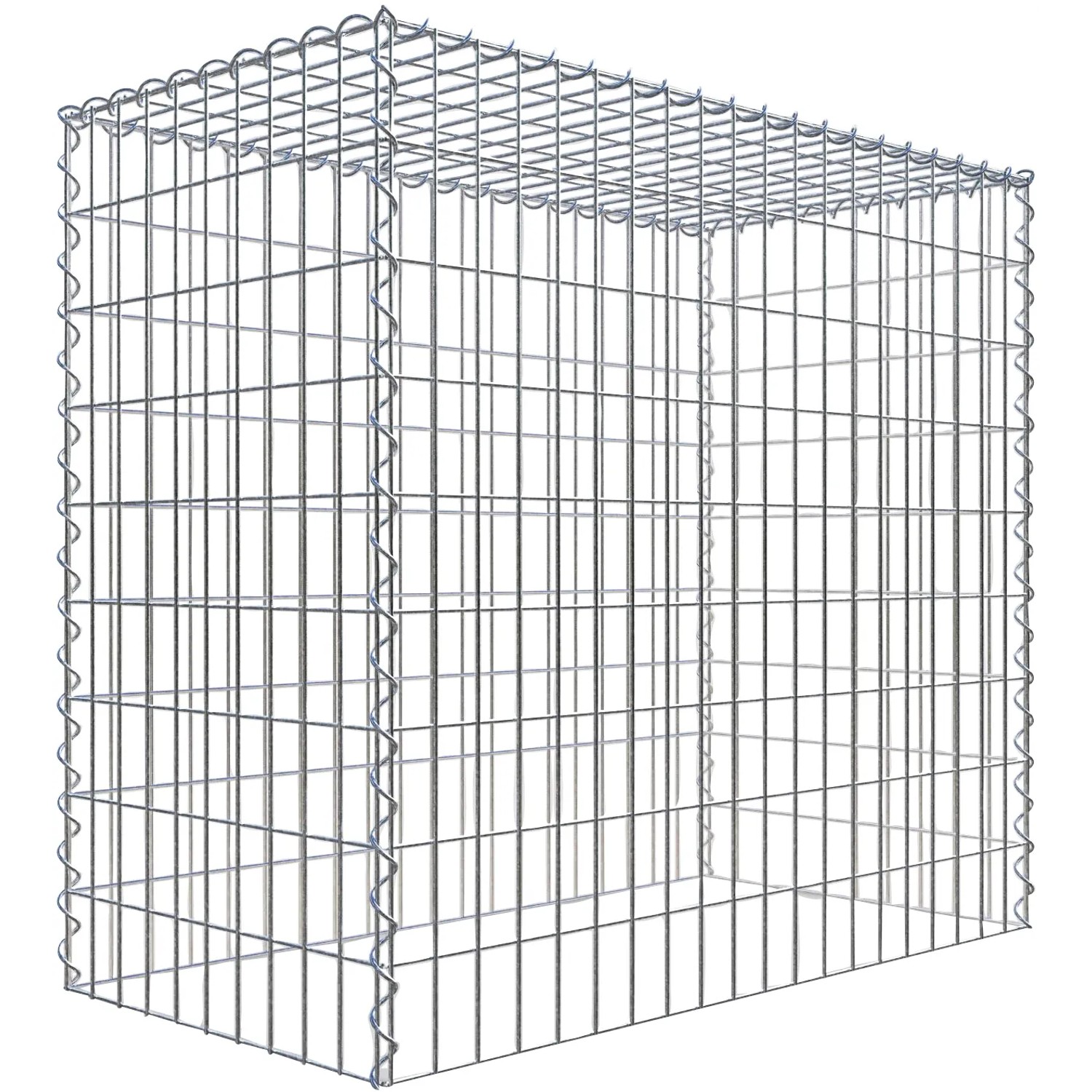 Gabiona Gabione-Anbaukorb Typ 3 90 x 100 x 50 cm Maschenw 5 x 10 cm