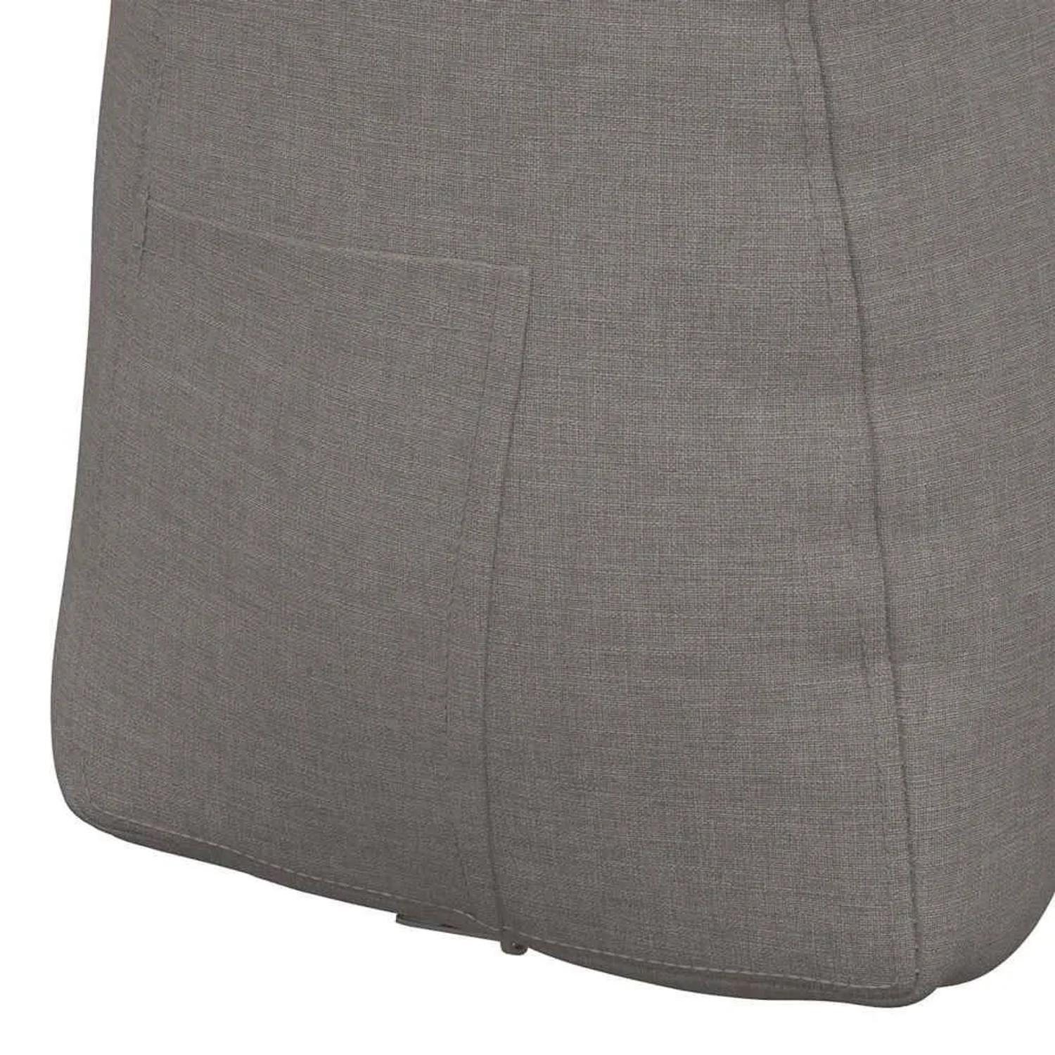 vidaXL Rückenkissen Taupe 45 x 24 x 50 cm Stoff 42014360_9