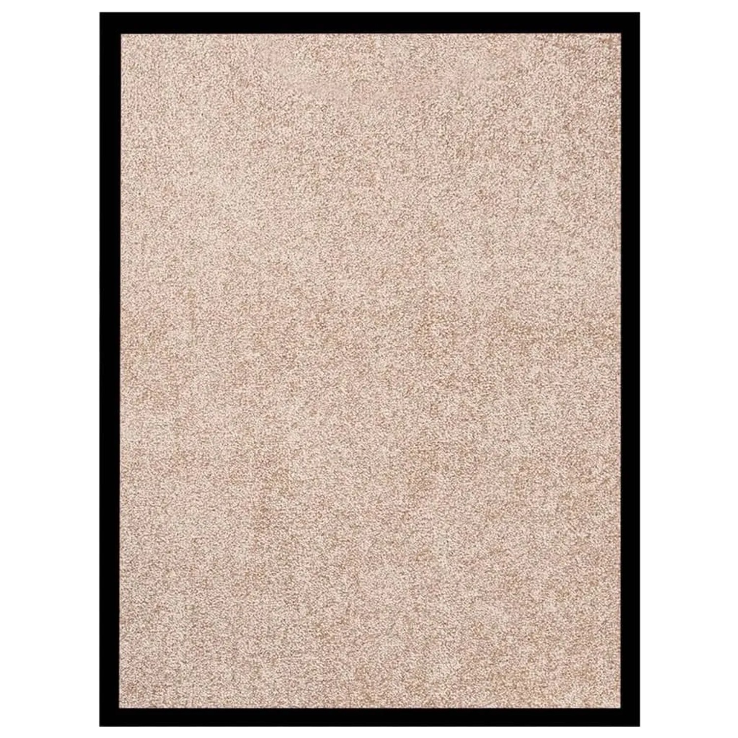 vidaXL Fußmatte Beige 40x60 cm 331583