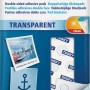 Tesa Tack Klebepads, 72 Stück, doppelseitig, transparent zum einfachen Befestigen im Haushalt.