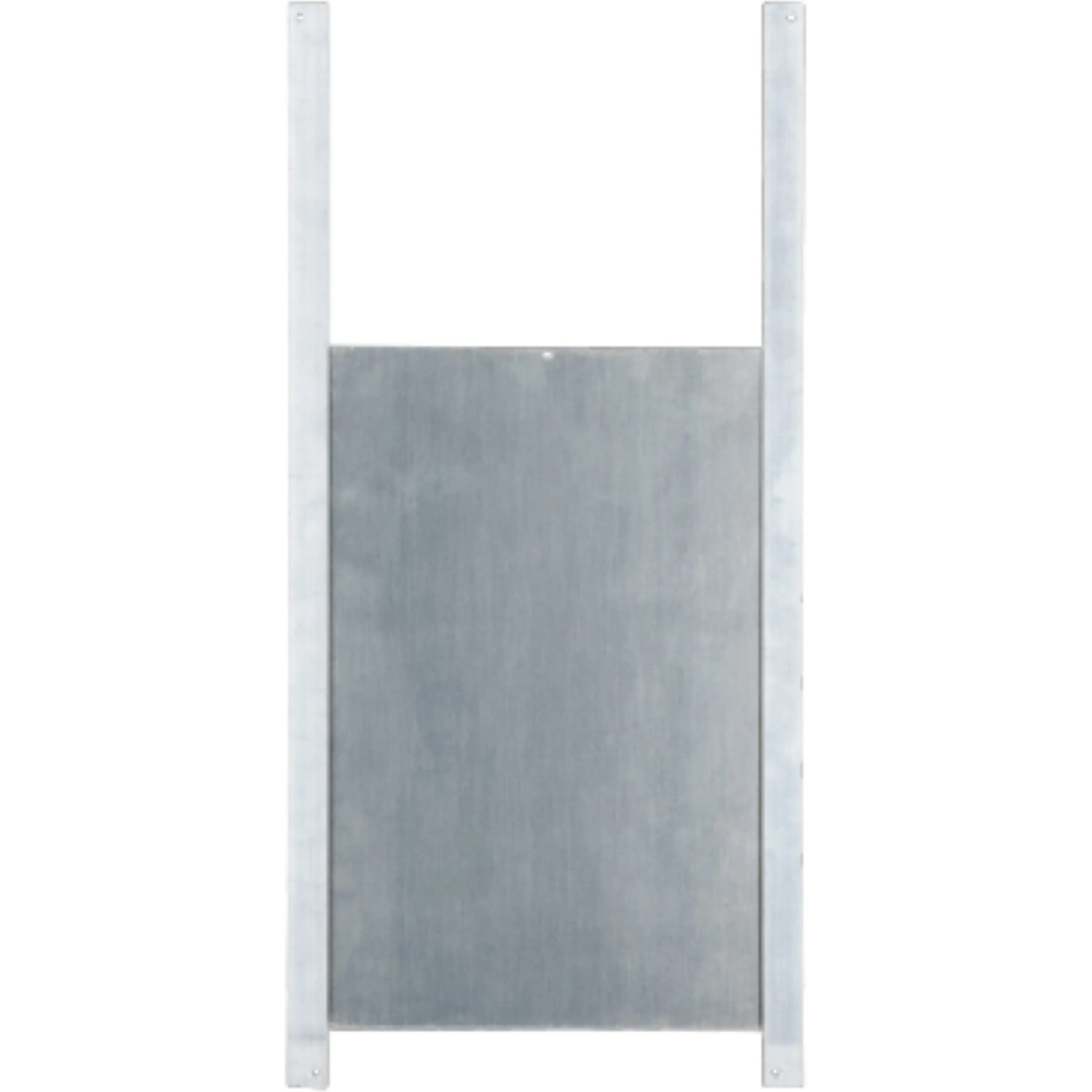 Kerbl Hühner-Schiebetür aus Alu, 22x33cm, für Geflügelstall. Robuste Ausführung mit Führungsschienen.
