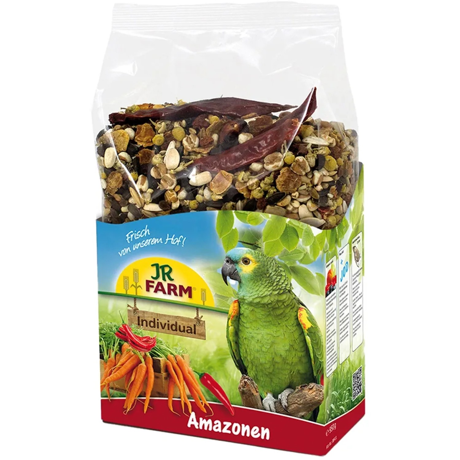 JR Farm Ergänzungsfutter Individual Amazone 950 g