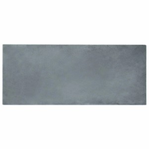 vidaXL Kunstfell Hasen Teppich Olite Anthrazit 80 x 200 cm Polyester 42021765