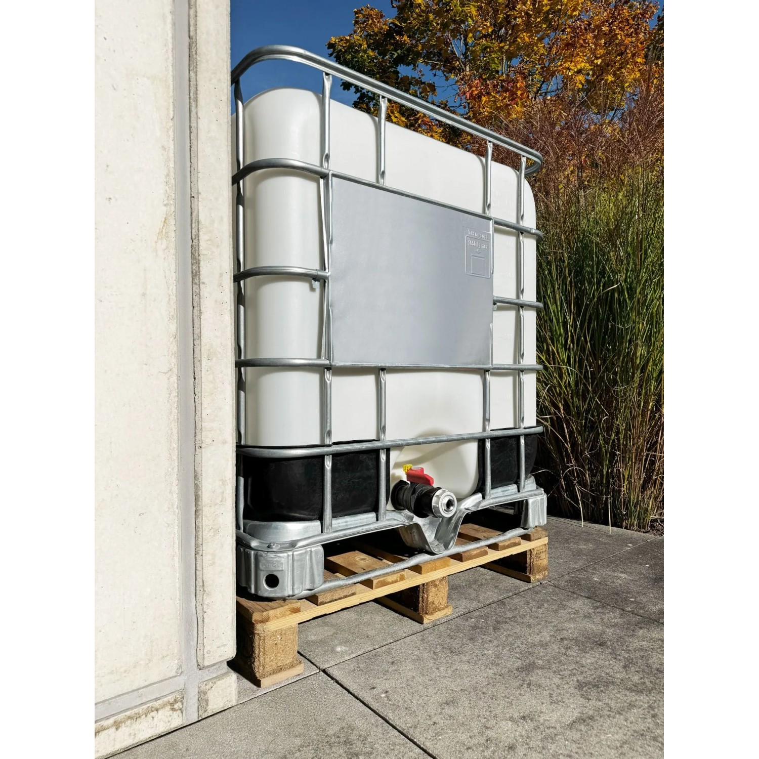 GEKA plus IBC Adapter, 2-teilig, aus Aluminium, mit S60x6 Innengewinde und G3/4 Anschluss.
