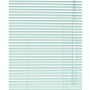 Weiße Gardinia Aluminium Jalousie, 100x175 cm, für Fenster, mit Zugschnur und Wendestab.
