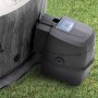 Intex PureSpa Greywood Deluxe aufblasbarer Whirlpool mit Steuereinheit im Detail.