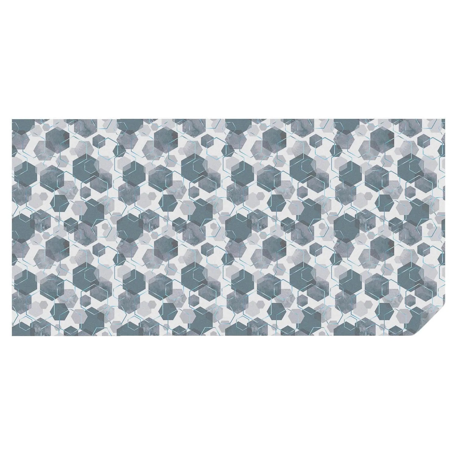 Tulup Buntglasfolie Geometrische Sechsecke Buntglas Fensterfolie 200x100 cm günstig online kaufen