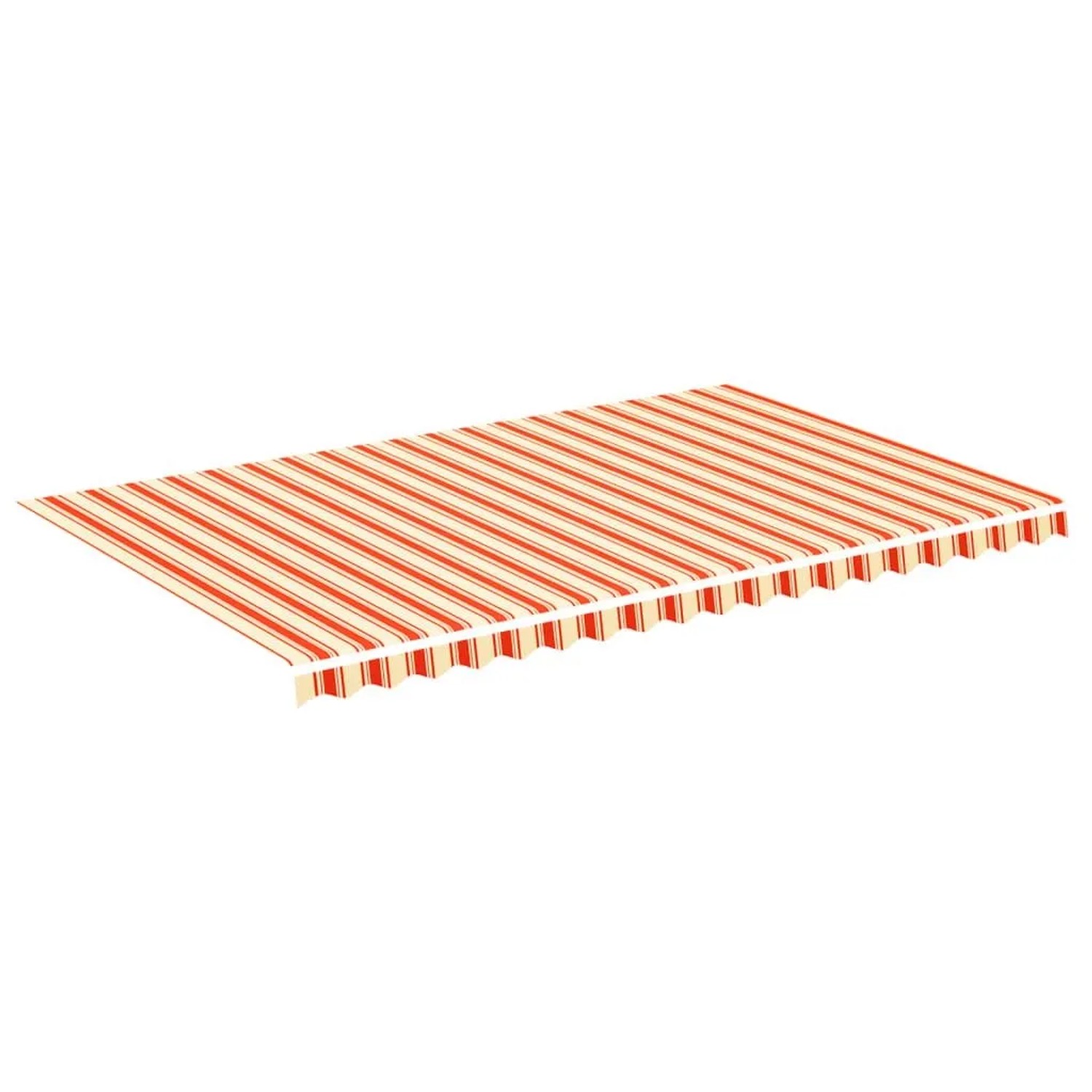 vidaXL Markisenbespannung Gelb und Orange 5x3 m 312021