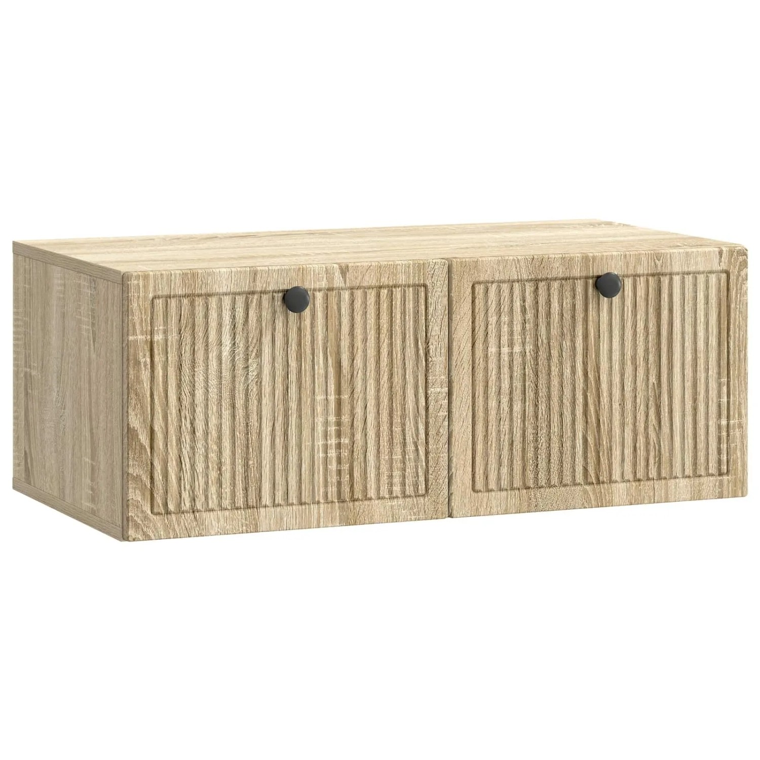 vidaXL Wandmontierter TV-Schrank Sonoma-Eiche 78,5 x 41 x 30 cm 898007