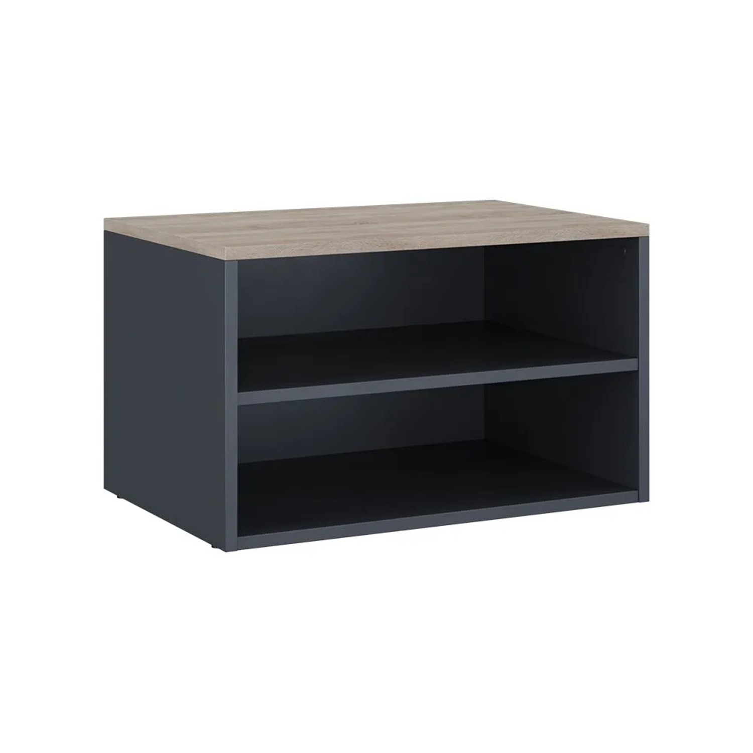 Vicco Kommode Betti Anthrazit Sonoma 60 x 36 mit 2 Fächern Art Nr 56432