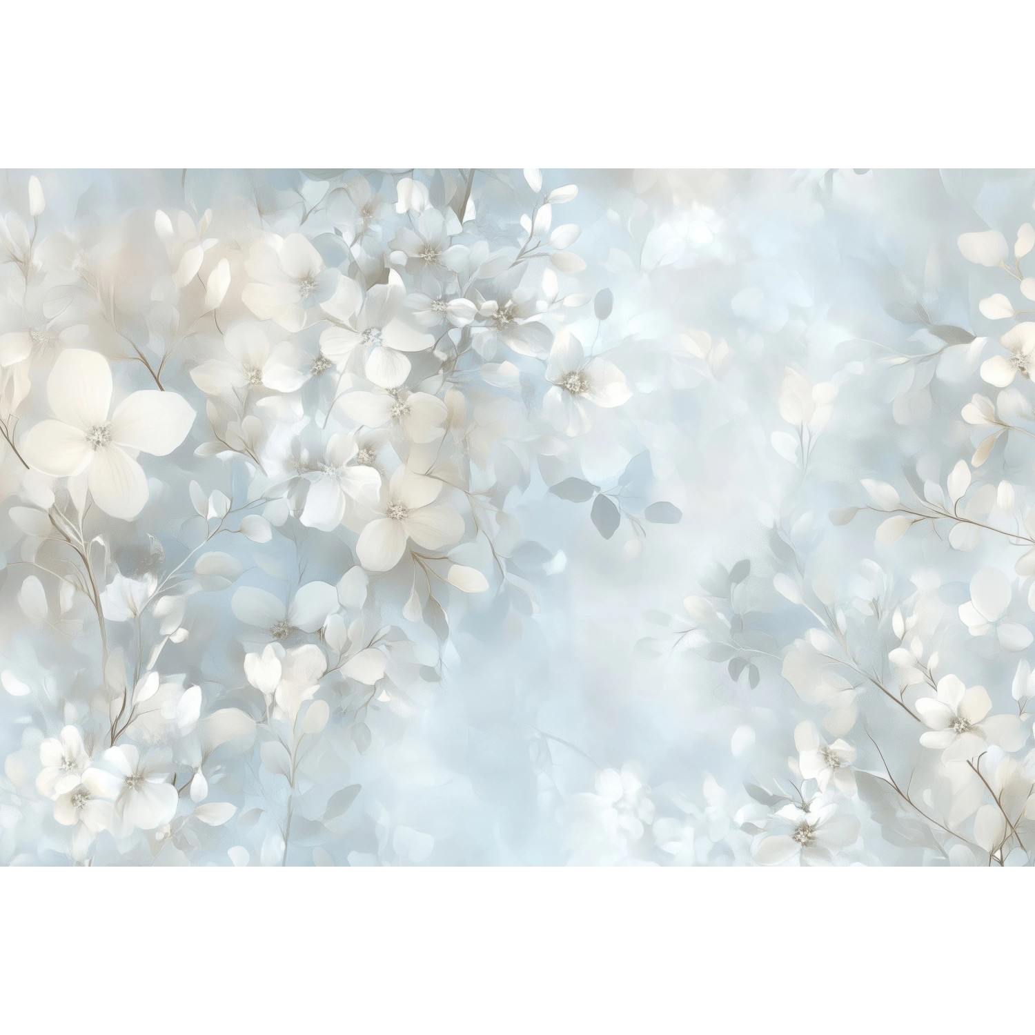Erismann Vliestapete Art Edition 2 Auralie 4 m x 2,7 m Hellblau