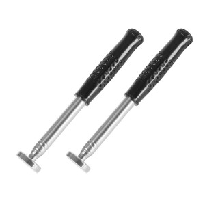 STAHLWERK Teleskop Magnetheber 2er Set zum Aufheben von Metallteilen, ideal für Werkstatt & DIY.