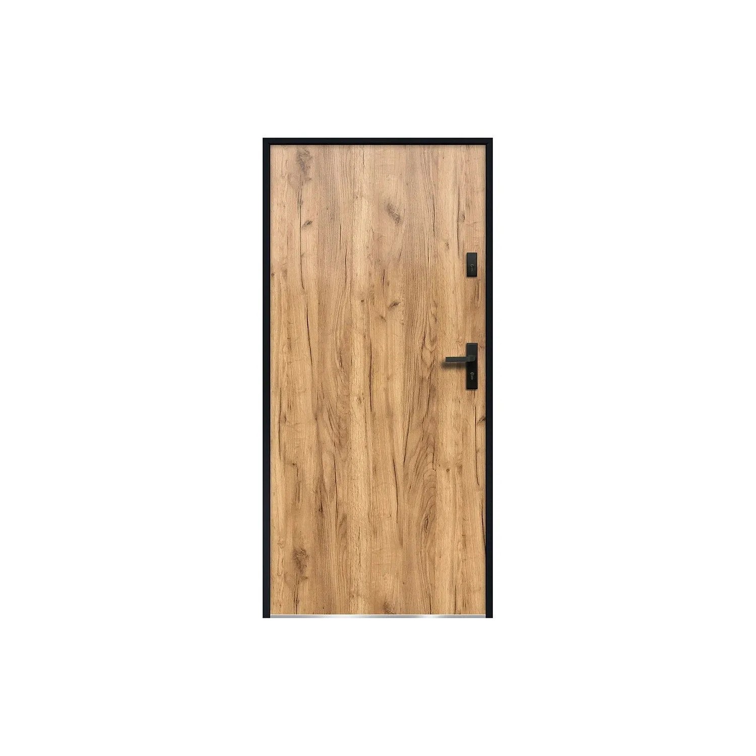 Vente-unique Haustür Agueda Naturfarben Hell 95 cm
