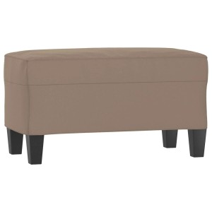 vidaXL Sitzbank Taupe 70x35x41 cm Mikrofasergewebe 349445